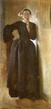 John White Alexander : Josephine, the Breton Maid